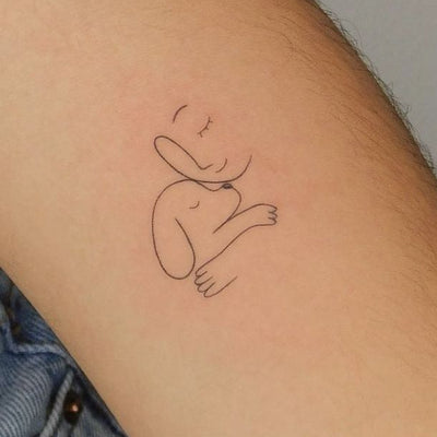 Hund liebe Tattoo
